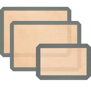 3-Pack Non-Stick Silicone Baking Mats