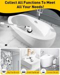 Cordless Electric Spin Scrubber with 3 Brush Heads