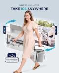 EUHOMY Portable Ice Maker - 26 lbs Daily Output