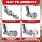 Metal Meat Grinder Attachment for KitchenAid Mixers