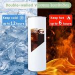 Kocdam 20oz Sublimation Tumblers with Lids and Straws