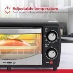 Holstein Housewares 4 Slice Toaster Oven, Black