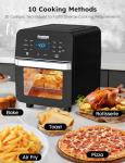 Nuwave Brio 15.5Qt Air Fryer Oven with Accessories