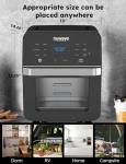 Nuwave Brio 15.5Qt Air Fryer Oven with Accessories