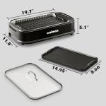 CUSIMAX 1500W Smokeless Indoor Grill with LED Display