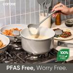 27-Piece Nonstick Ceramic Cookware Set in Dark Gray