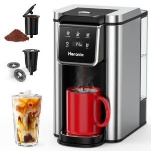 Single Serve Coffee Maker for K-Cups and Grounds