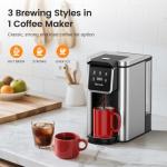 Single Serve Coffee Maker for K-Cups and Grounds
