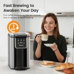 Single Serve Coffee Maker for K-Cups and Grounds