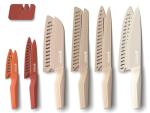 Brewin 13-Piece Colorful Kitchen Knife Set