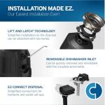 InSinkErator 3/4 HP Continuous Feed Garbage Disposal