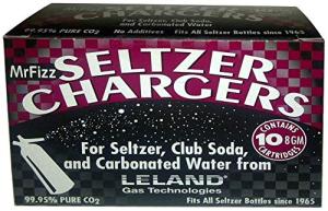 Leland 40 Count Soda Chargers for Seltzer