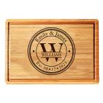 Custom Engraved Cutting Board Wedding Gift