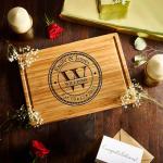 Custom Engraved Cutting Board Wedding Gift