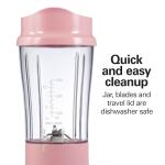 Hamilton Beach Portable Blender for Shakes and Smoothies