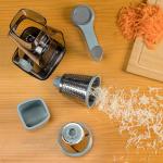 KEOUKE Rotary Cheese Grater with Suction Base