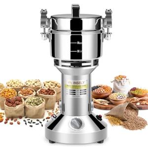 InSELY 300g Electric Grain Mill Grinder