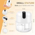 EasySpeed Mini Electric Garlic Chopper with USB
