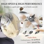 InSELY 300g Electric Grain Mill Grinder