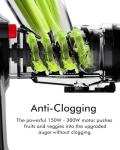 SiFENE Quiet Cold Press Juicer for Fruits & Veggies