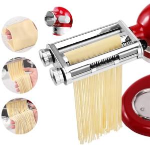 Pasta Maker Attachment Set for KitchenAid Mixers