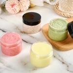 24 Pack BPA-Free Clear Plastic Jars with Lids