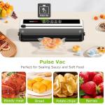 Bonsenkitchen Compact Vacuum Sealer with Bags