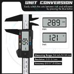 Digital Calipers with Inch and Millimeter Conversion