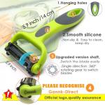 GANNK 3-in-1 Fruit and Vegetable Peelers