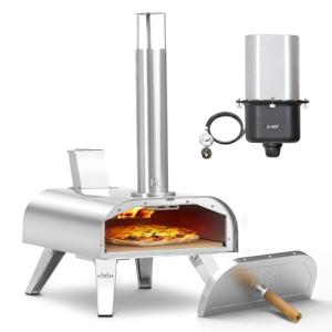12" Multi-Fuel Portable Outdoor Pizza Oven