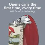 Hamilton Beach Electric Can Opener with Knife Sharpener