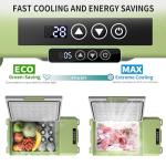 JicSuXi 12V Portable Car Refrigerator and Freezer