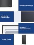 BLACK+DECKER 8.5 Cu. Ft. Upright Freezer