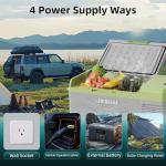 JicSuXi 12V Portable Car Refrigerator and Freezer