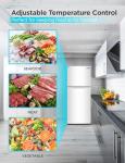 BLACK+DECKER 12.1 Cu. Ft. Top Freezer Refrigerator