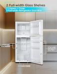 BLACK+DECKER 12.1 Cu. Ft. Top Freezer Refrigerator