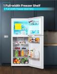 BLACK+DECKER 12.1 Cu. Ft. Top Freezer Refrigerator