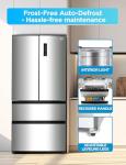 Commercial Cool 18.9 Cu. Ft. French Door Refrigerator