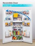 BLACK+DECKER 12.1 Cu. Ft. Top Freezer Refrigerator