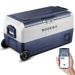Portable 12V Car Refrigerator with Dual Zone Control