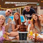 Mini Chocolate Fountain for Parties and Desserts