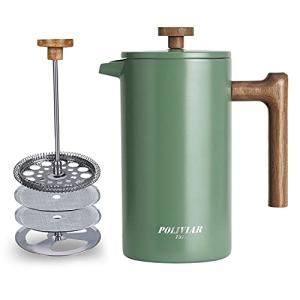 POLIVIAR 34 oz French Press Coffee Maker