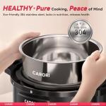 CARORI 12-in-1 Electric Pressure Cooker, 8Qt
