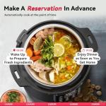CARORI 12-in-1 Electric Pressure Cooker, 8Qt