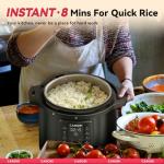 CARORI 12-in-1 Electric Pressure Cooker, 8Qt