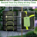 4-Layer Herb Drying Rack with Garden Pruning Shears