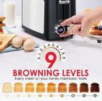 Wide Slot 2-Slice Toaster with LCD Timer