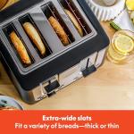 BELLA 4-Slice Toaster with Auto Shut Off