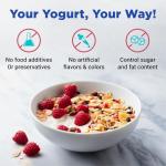 Probiotic Yogurt Maker with Adjustable Time & Temp