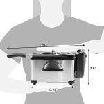 Elite Gourmet Electric Immersion Deep Fryer 2 Quart